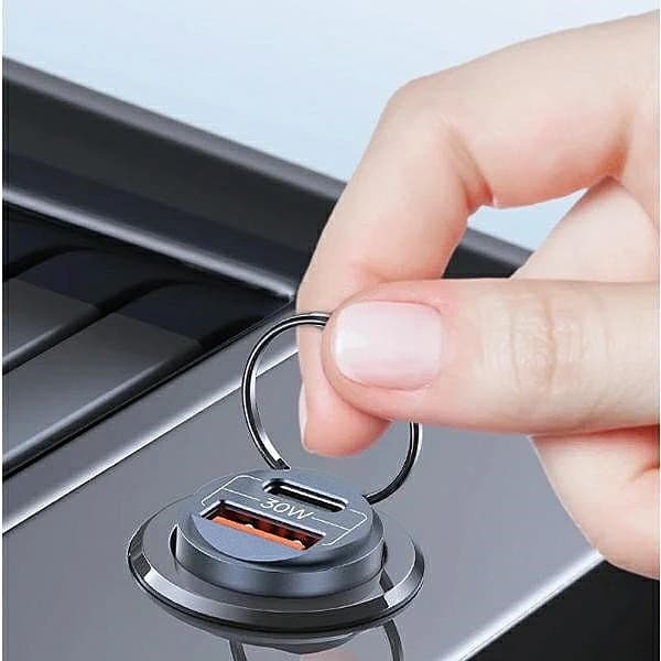 شارژر فندکی 30 وات یوسمز مدل US-CC206 — تصویر ۴