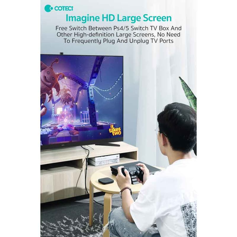 کابل افزایش طول HDMI کوتتسی مدل 87413 طول 1.0متر — تصویر ۷