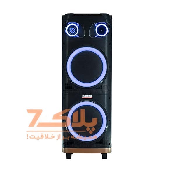 اسپیکر بلوتوثی قابل حمل میکرولب مدل BT-1204 — تصویر ۲