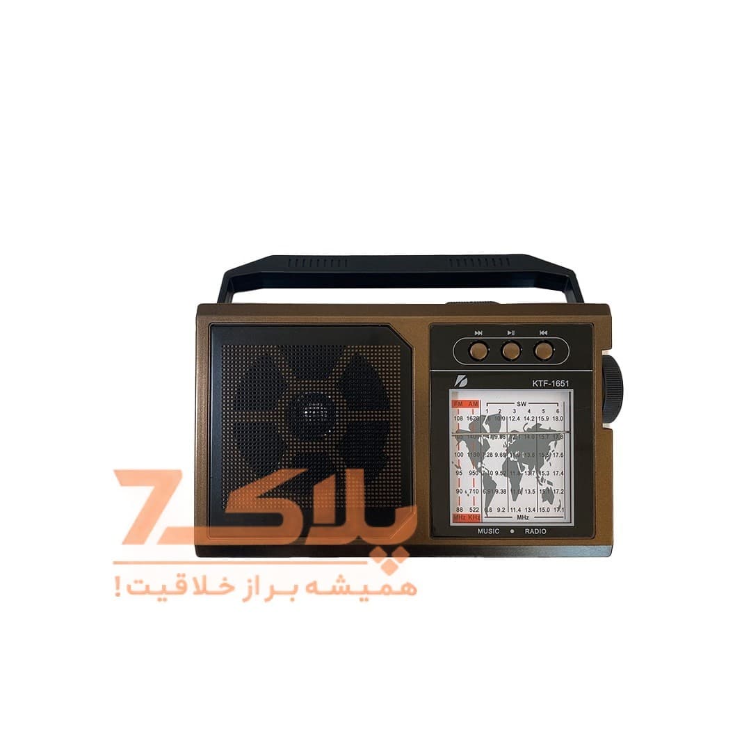 اسپیکر بلوتوثی قابل حمل مدل KTF-1651 — تصویر ۲