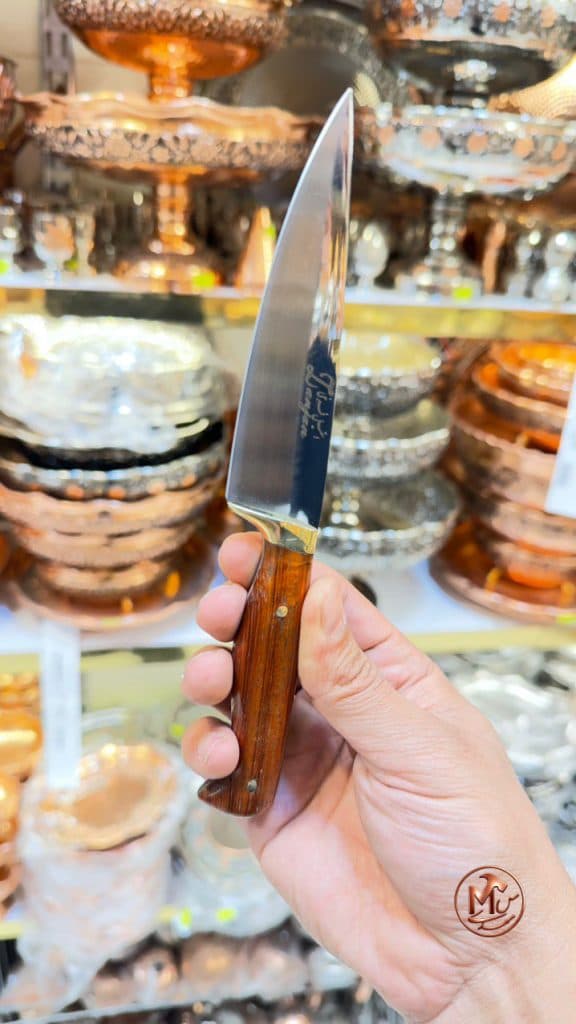 چاقو استیل فرخی دم دستی