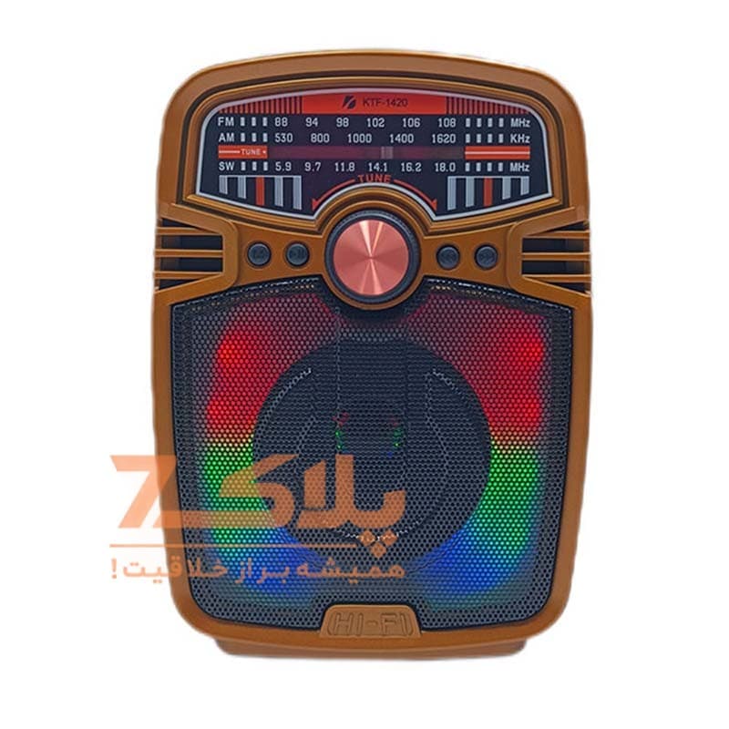 اسپیکر بلوتوثی قابل حمل مدل KTF-1420 — تصویر ۳