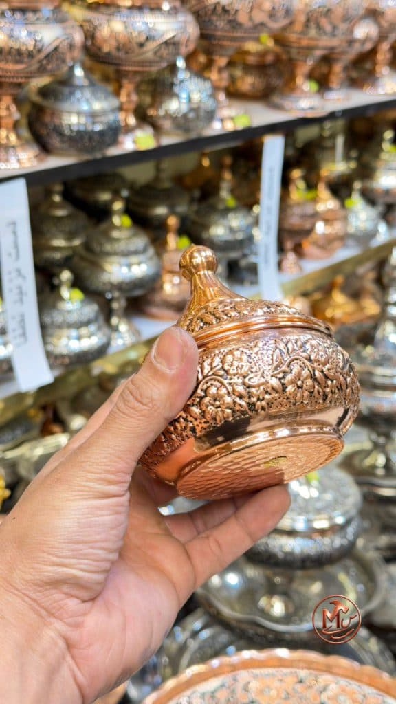قندان مسی گلبرگی — تصویر ۷