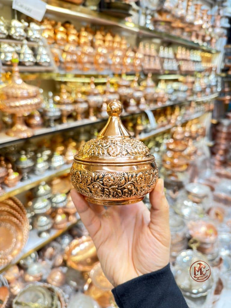 قندان گلبرگی مسی نانو