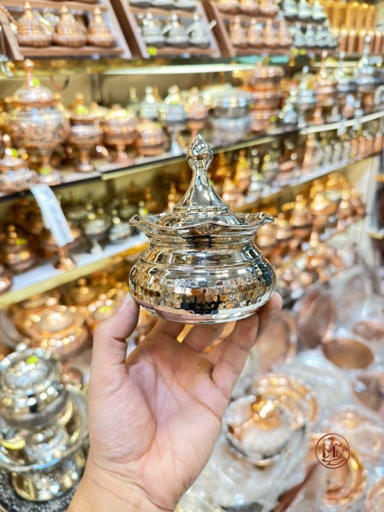 قندان چکشی مسی كروم سفینه ای — تصویر ۳