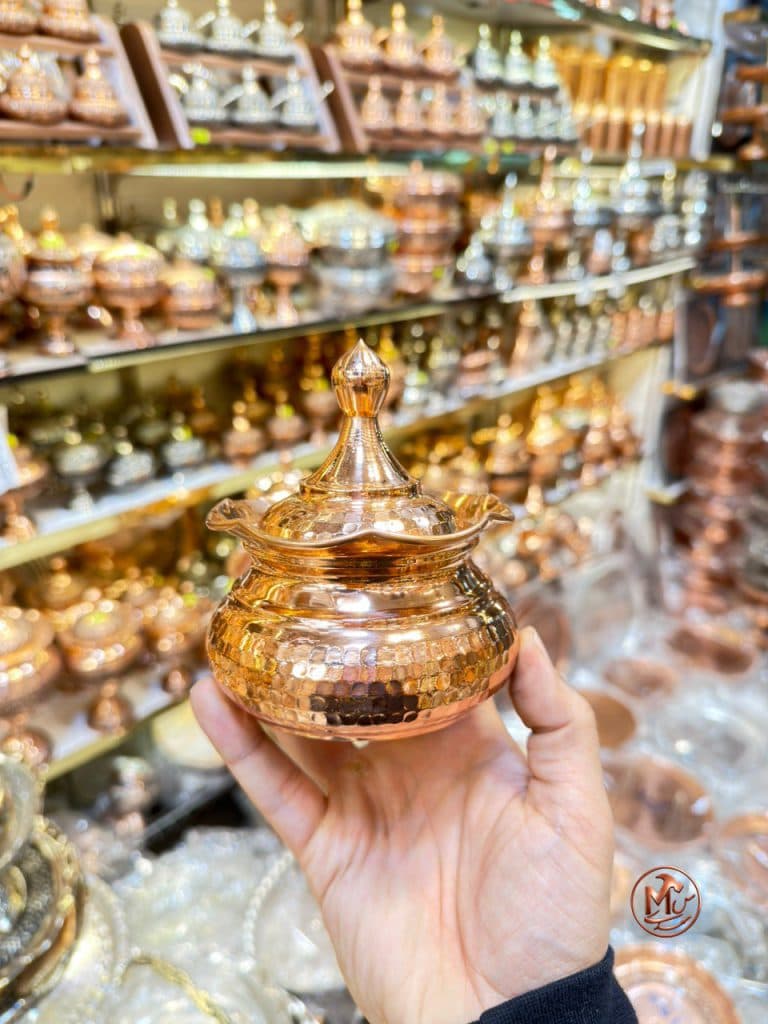 قندان چکشی مسی كروم سفینه ای