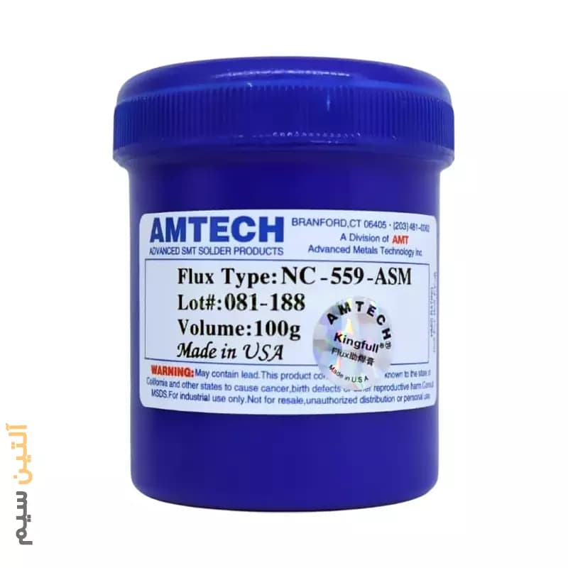 خمیر فلکس امتک (آبی) مدل AMTECH NC-559-ASM