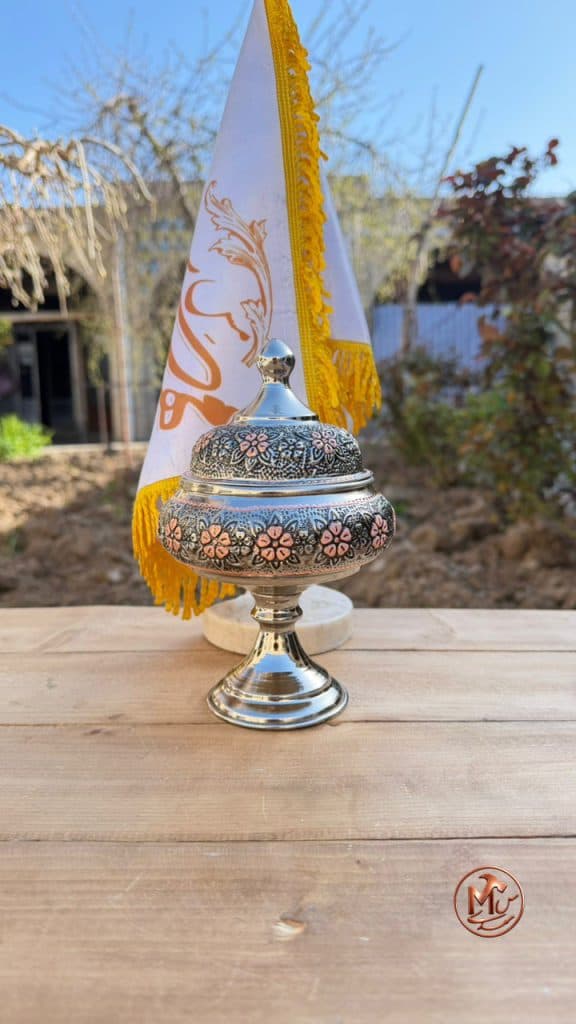 قندان سفینه ای تک پایه الماس