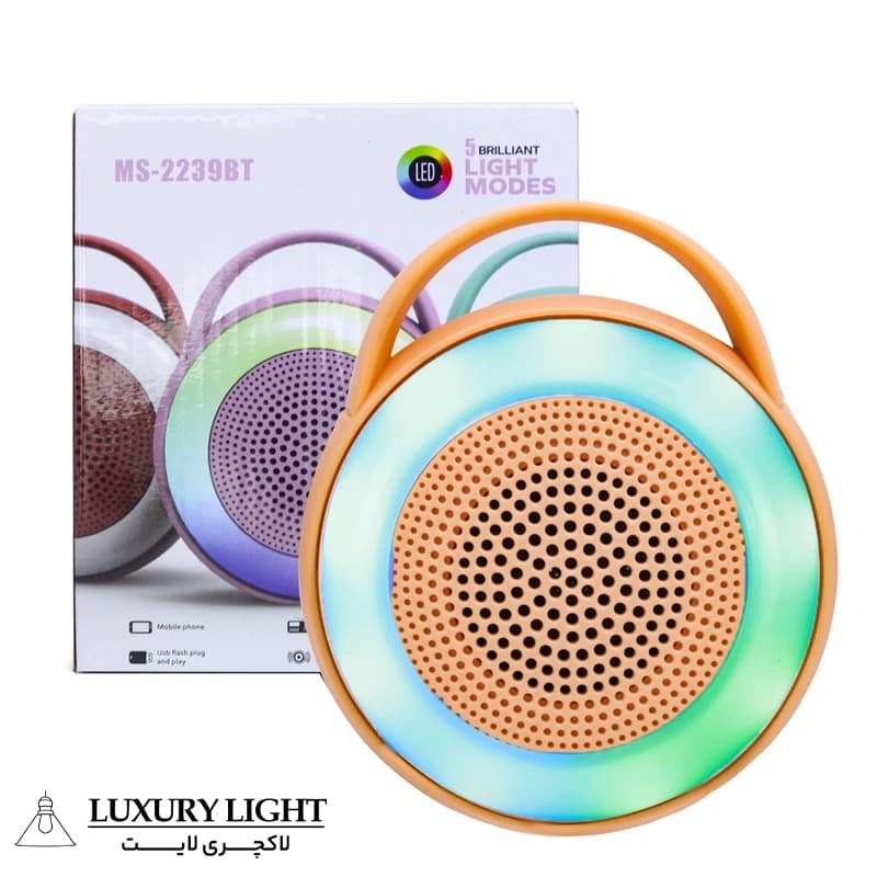 اسپیکر بلوتوثی قابل حمل مدل MS-2239BT — تصویر ۵