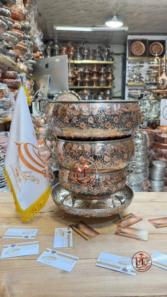ست پذیرایی چهار پارچه طرح سلطنتی