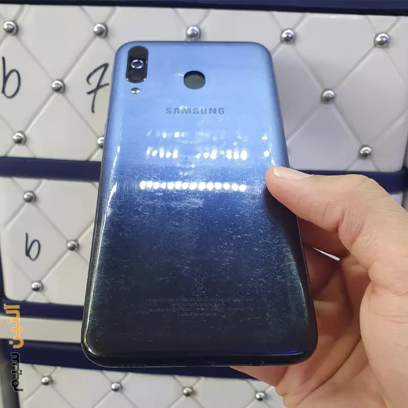 شاسی، فریم و قاب کامل روکاری آبی COVER SAMSUNG M30 M305 — تصویر ۶