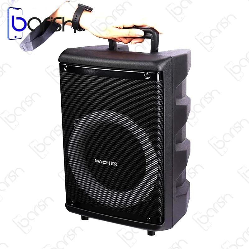 اسپیکر بلوتوثی قابل حمل مچر مدل MR-800 — تصویر ۵