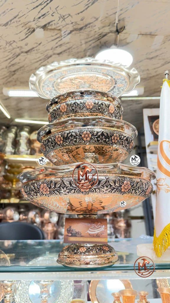 ست پذیرایی ۴ پارچه پروانه