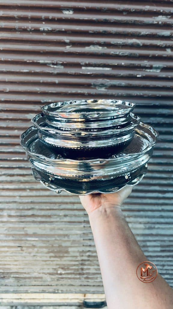 ست پذیرایی چکشی زنجان ۳ پایه — تصویر ۶