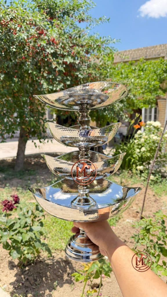 ست پذیرایی مینیمال کروم چکشی زنجان