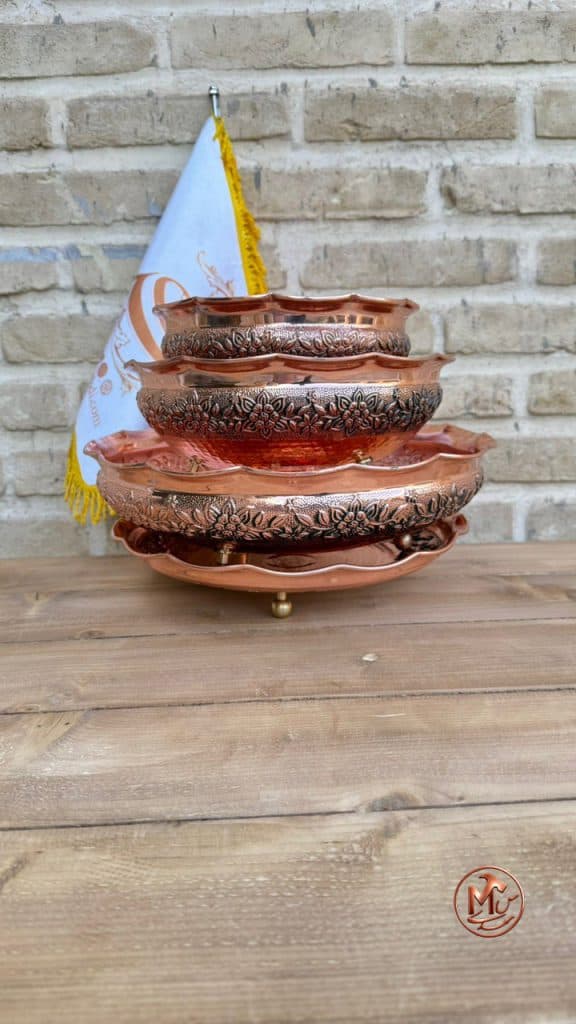 ست پذیرایی گلبرگ زنجان ۳ پایه — تصویر ۵