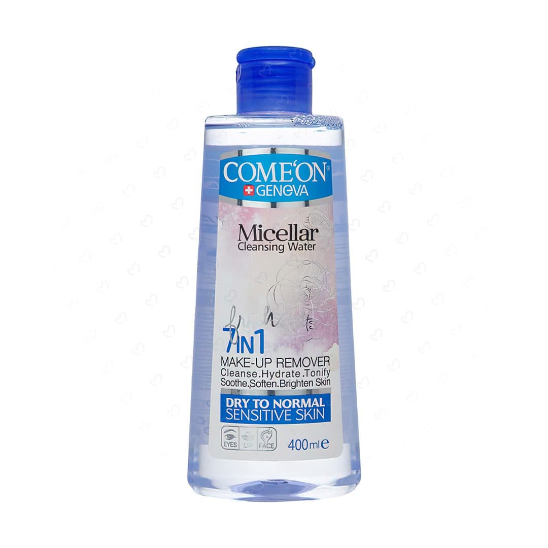 میسلار واتر کامان مدل DRY SKIN حجم 400 میلی لیتر