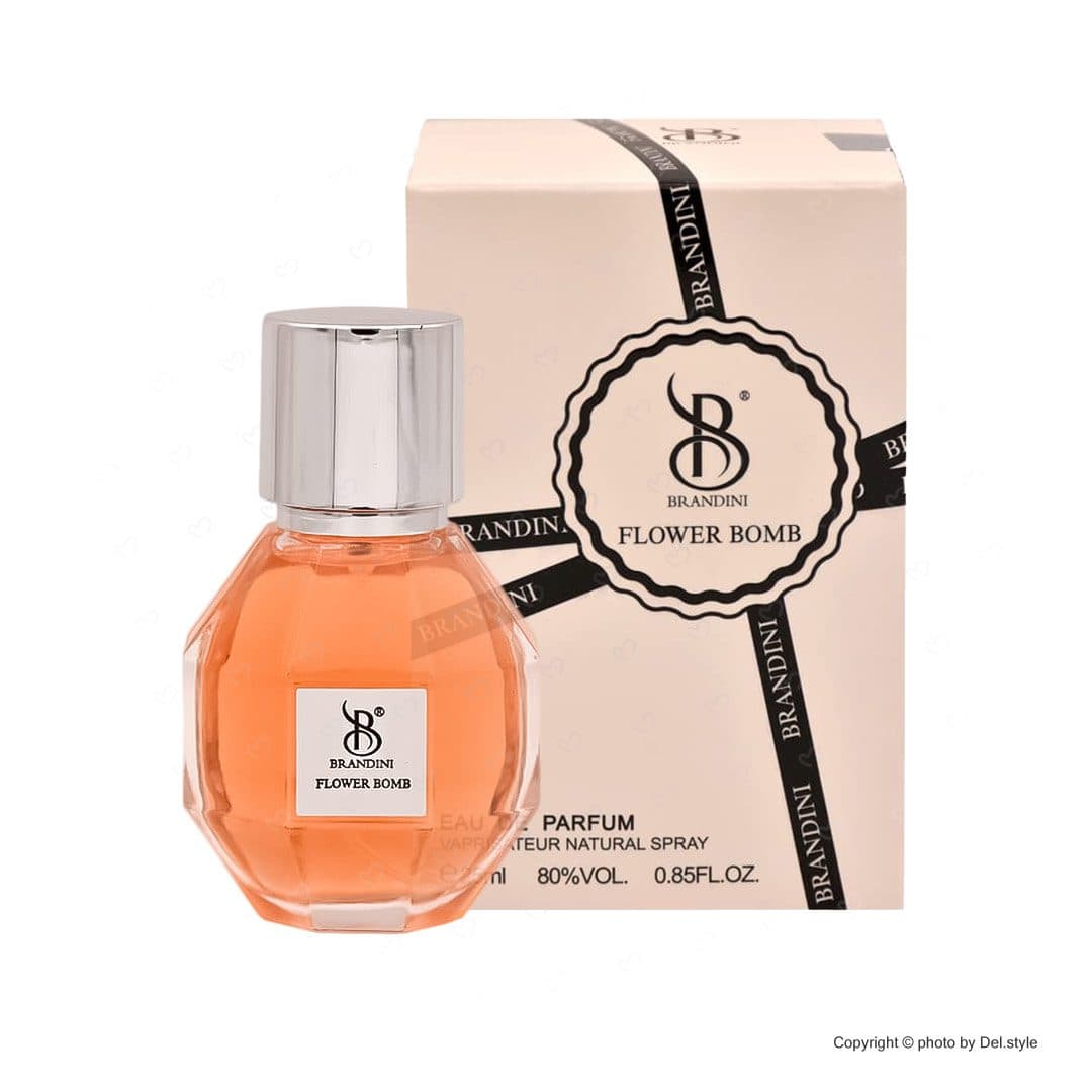 عطر جیبی زنانه برندینی مدل FLOWER BOMB حجم 25 میلی لیتر — تصویر ۳