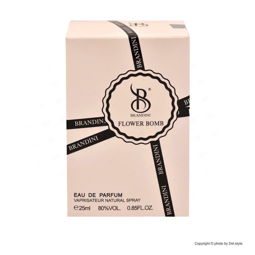 عطر جیبی زنانه برندینی مدل FLOWER BOMB حجم 25 میلی لیتر — تصویر ۵