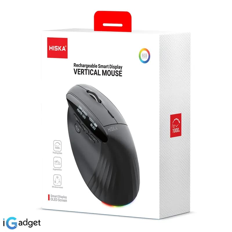 ماوس بی سیم هیسکا مدل HX-MO365 — تصویر ۵