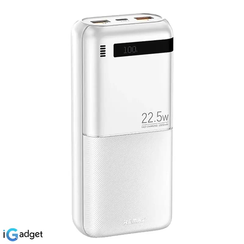 پاوربانک ریمکس مدل RPP-72 ظرفیت ۲۰۰۰۰ میلی آمپر ساعت — تصویر ۳