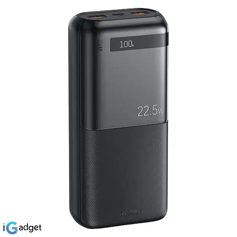 پاوربانک ریمکس مدل RPP-72 ظرفیت ۲۰۰۰۰ میلی آمپر ساعت