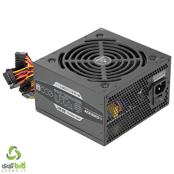 GREEN GP400A-ECO Rev3.1 منبع تغذیه گرین مدل — تصویر ۳