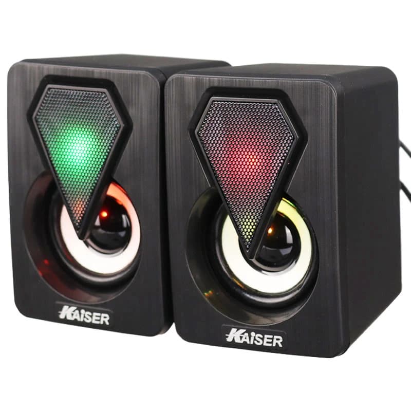 اسپیکر 2 تیکه USB برند KAISER مدل U320