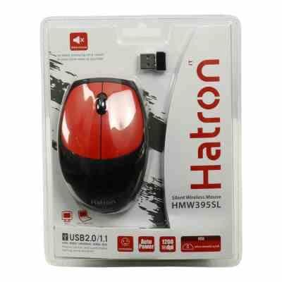 موس بی سیم HATRON HMW395SL SILENT – آبی — تصویر ۵