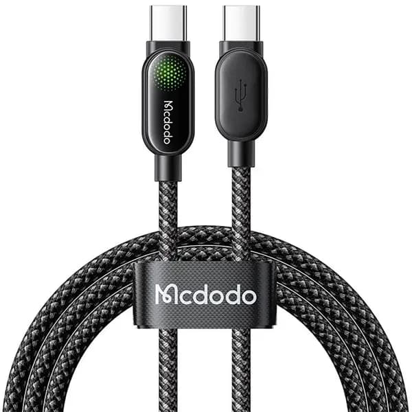 کابل شارژ دوسر تایپ سی 100 وات 1.2 متر مک دودو Mcdodo LightSync Cable CA-5620 — تصویر ۱۰