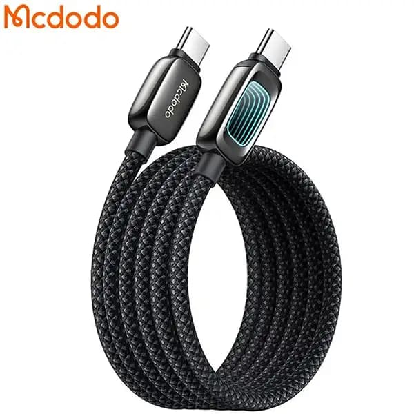 کابل شارژ 100 وات تایپ سی مک دودو MCDODO مدل CA-0410 طول 1.2 متر — تصویر ۱۲