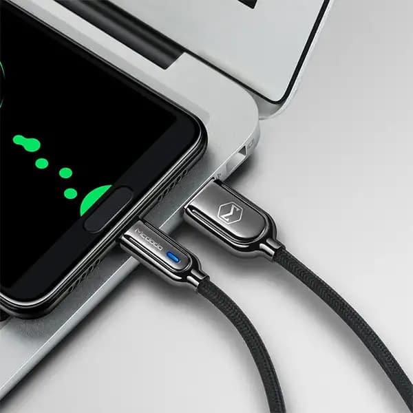 کابل تبدیل USB به USB-C مک دودو مدل CCA-6190-MCDO طول 1 متر — تصویر ۱۱