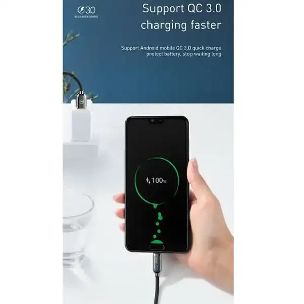 کابل تبدیل USB به USB-C مک دودو مدل CCA-6190-MCDO طول 1 متر — تصویر ۹