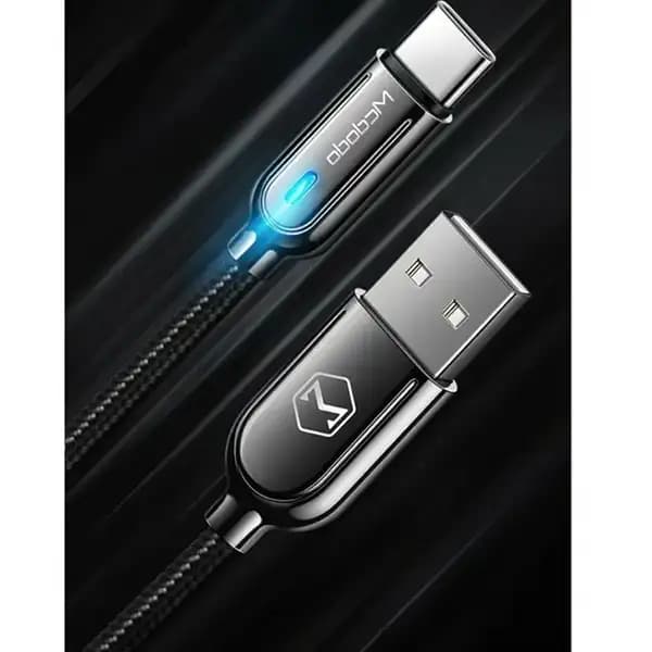 کابل تبدیل USB به USB-C مک دودو مدل CCA-6190-MCDO طول 1 متر — تصویر ۶