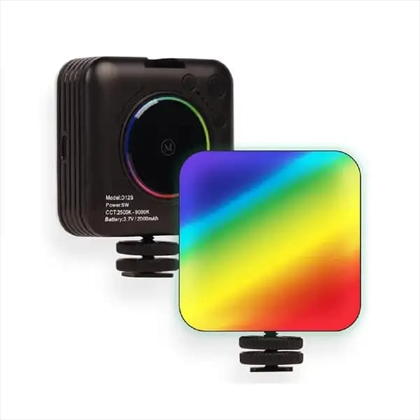 لایت باکس RGB مدل D12S Mini RGB Fill Light LED Video Light
