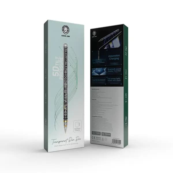 قلم آیپد شفاف گرین لاین Green Lion Transparent Pen Pro GNTRAPENPTP — تصویر ۹