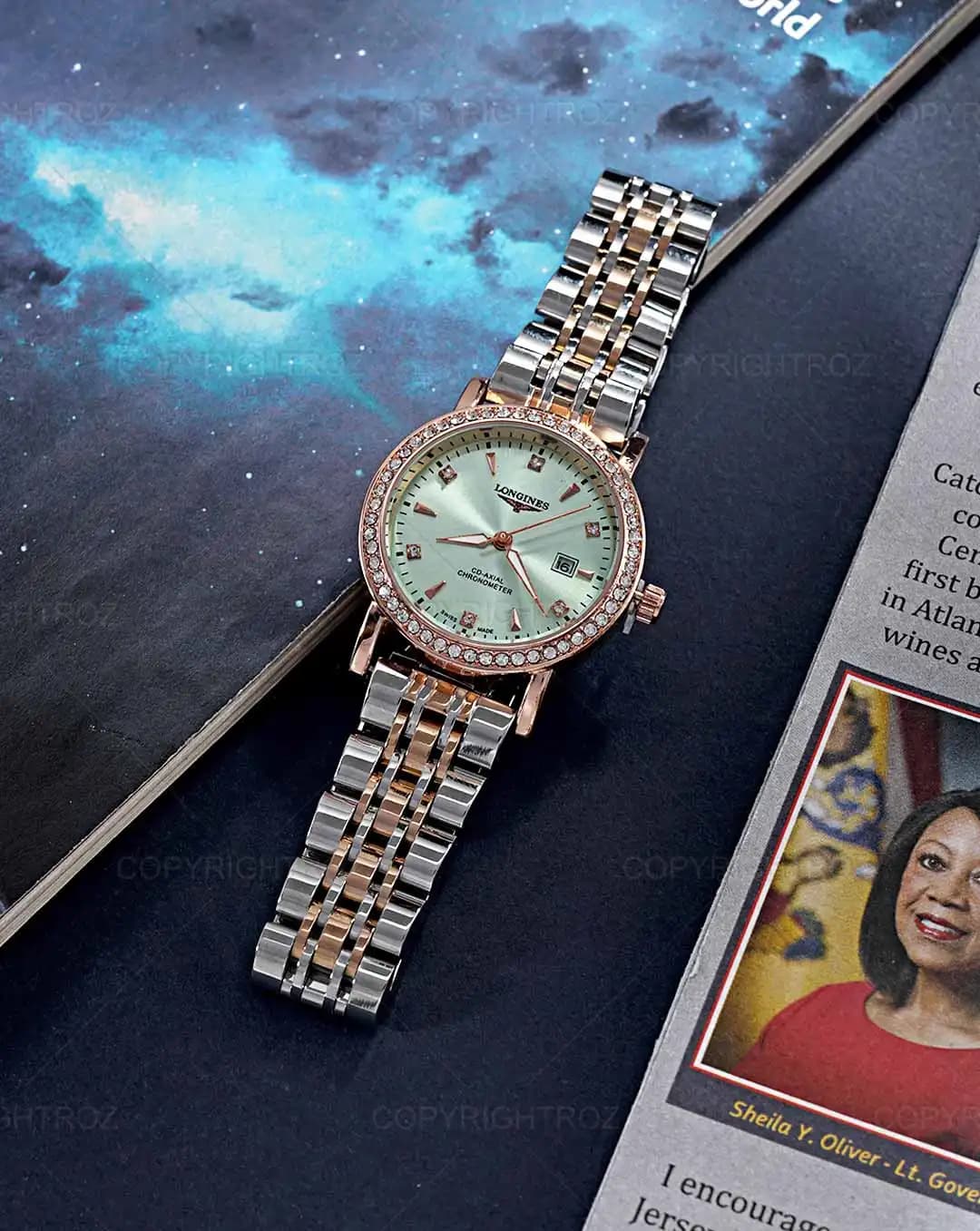 ساعت مچی زنانه لونجین LONGINES مدل 1538 — تصویر ۶