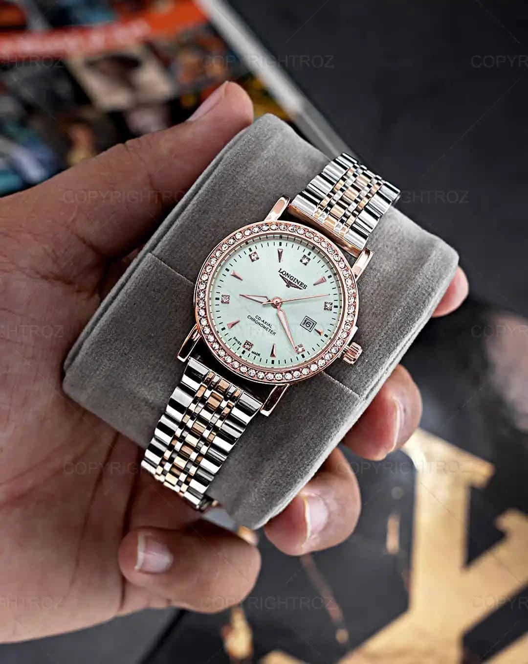 ساعت مچی زنانه لونجین LONGINES مدل 1538 — تصویر ۴