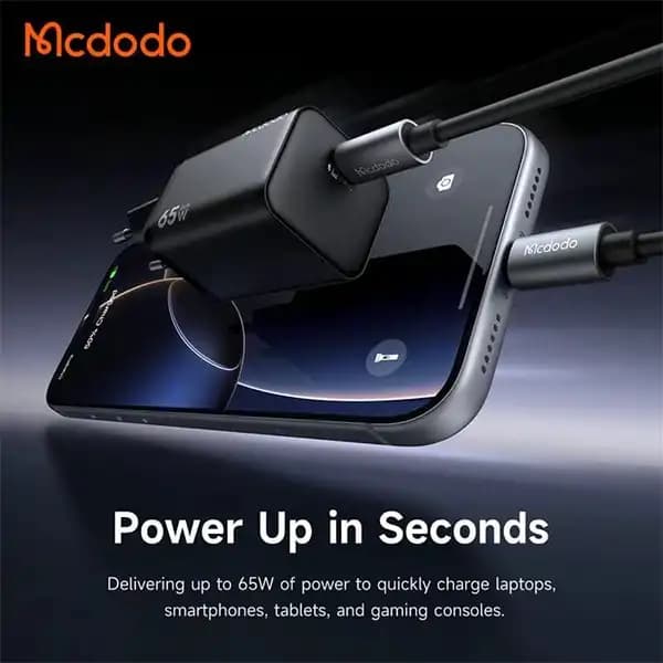 شارژر 65 وات تایپ سی مکدودو Mcdodo Gan CH-048 — تصویر ۷