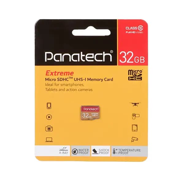 کارت حافظه microSDHC پاناتک مدل Extreme کلاس 10 استاندارد UHS-I U1 ظرفیت 32 گیگابایت — تصویر ۵