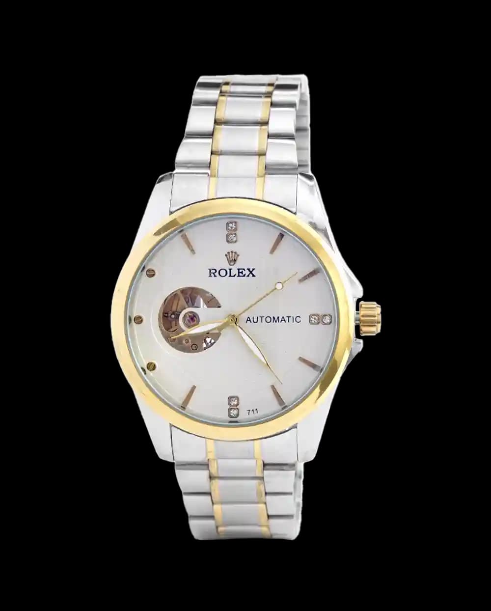 ساعت مچی اتوماتیک رولکس ROLEX طرح اسکلتون مدل 1472