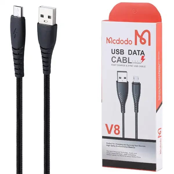 کابل میکرو یو اس بی مکدودو V8 طول 1 متر — تصویر ۱۱