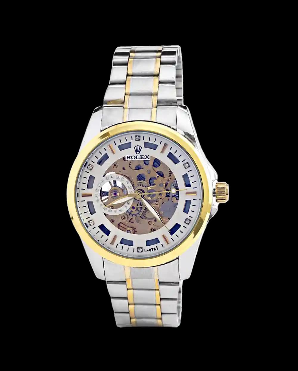 ساعت مچی اتوماتیک رولکس ROLEX طرح اسکلتون مدل 1471