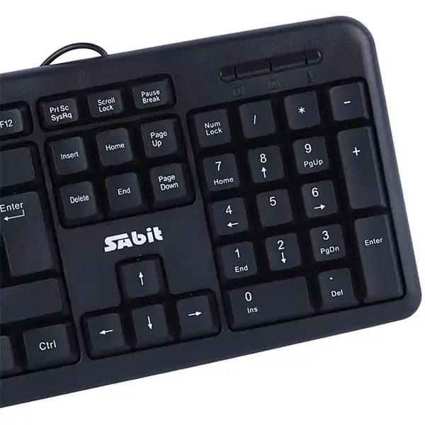 کیبورد سیم دار سابیت مدل K-4200 — تصویر ۶