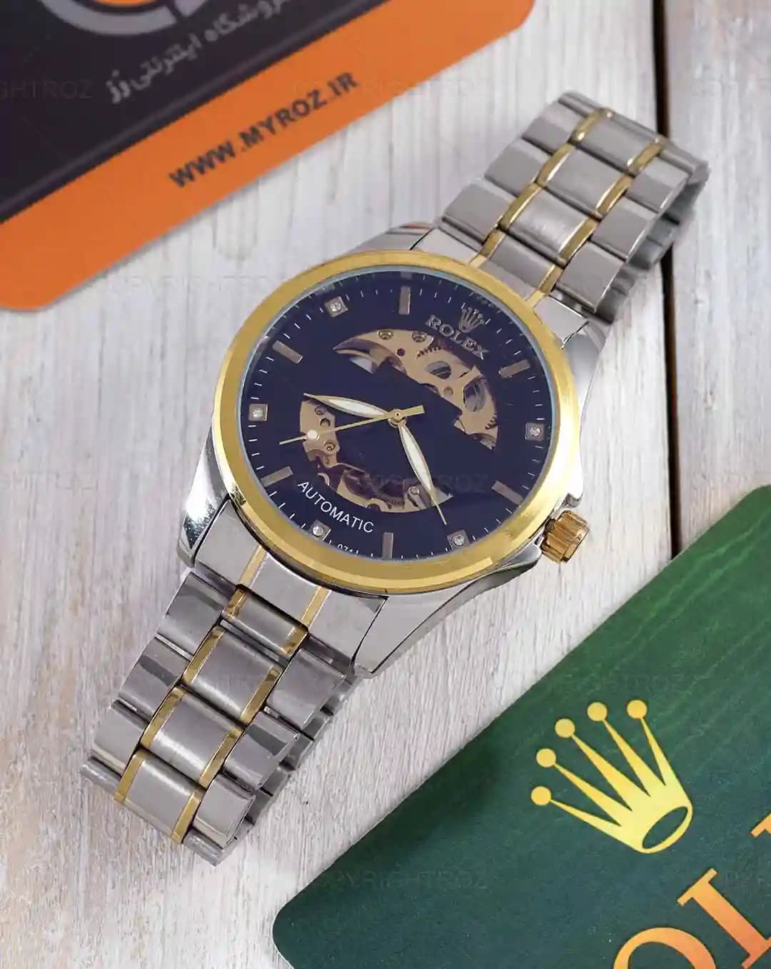 ساعت مچی اتوماتیک رولکس ROLEX طرح اسکلتون مدل 1467 — تصویر ۶