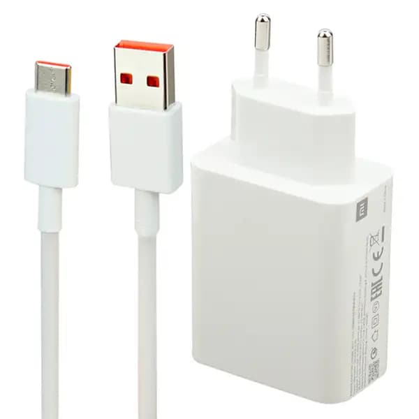 شارژر اورجینال شیائومی Poco X3 به همراه کابل تایپ سی سر جعبه ثانیه شمار Xiaomi Poco X3 Pro QC3 PD 33W