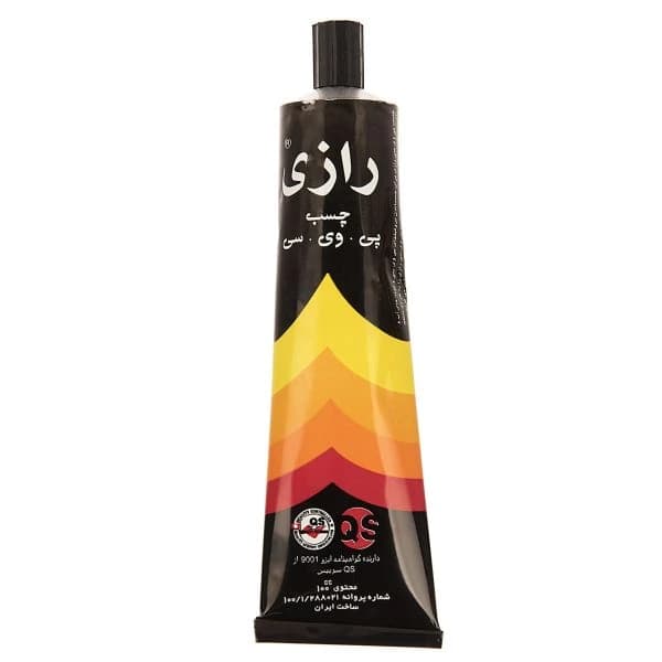 چسب رازی مدل PVC حجم 100 میلی لیتر — تصویر ۳