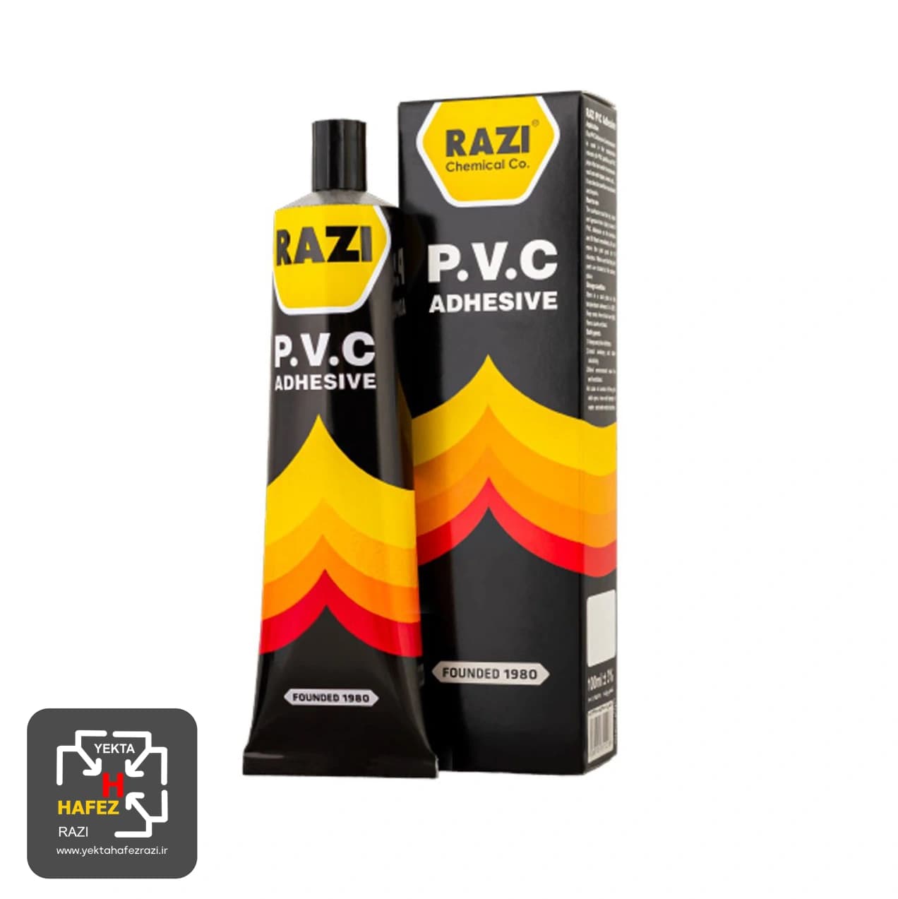 چسب رازی مدل PVC حجم 100 میلی لیتر — تصویر ۴
