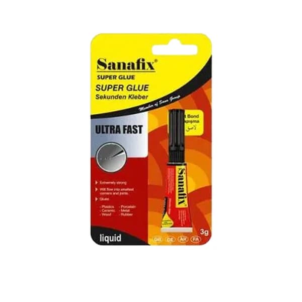 چسب قطره‌ای فوری ثنافیکس 3 گرمی (SanaFix)