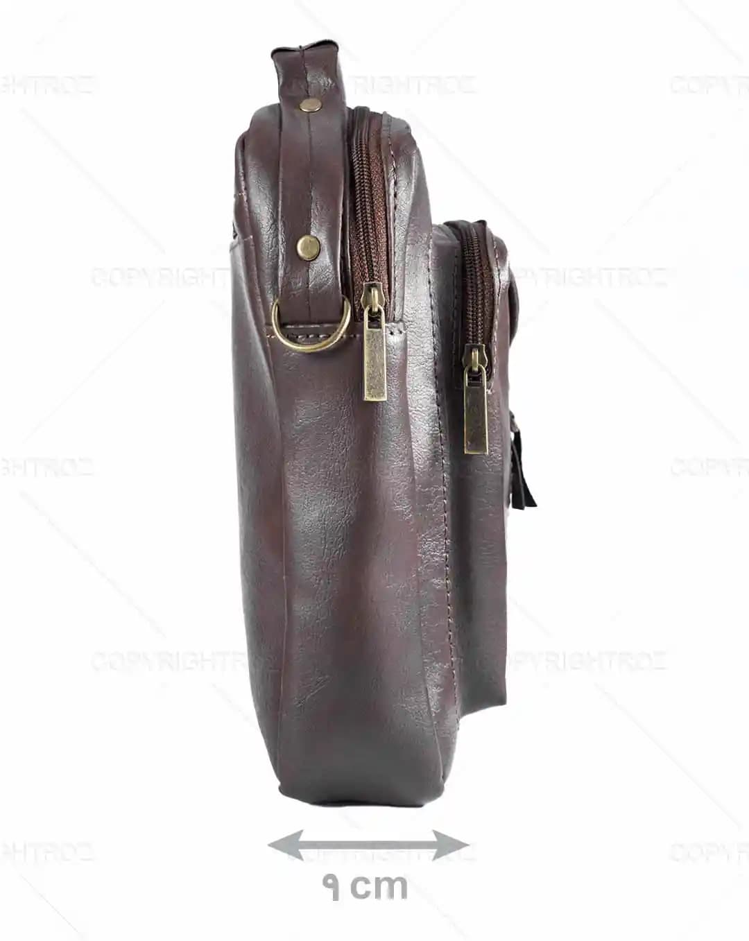 کیف دوشی چرمی پولو POLO مدل 1426 — تصویر ۱۰